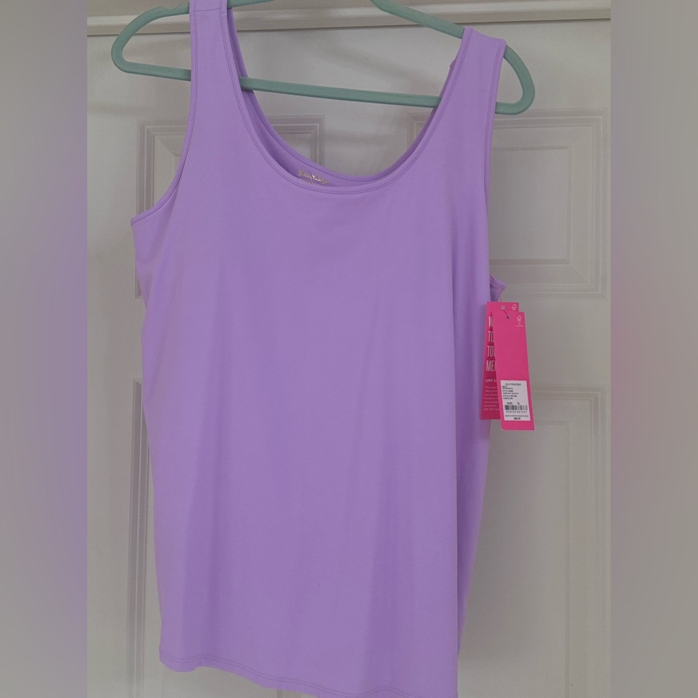 NWT Lilly Pulitzer Sunray XL Tank with built in bra